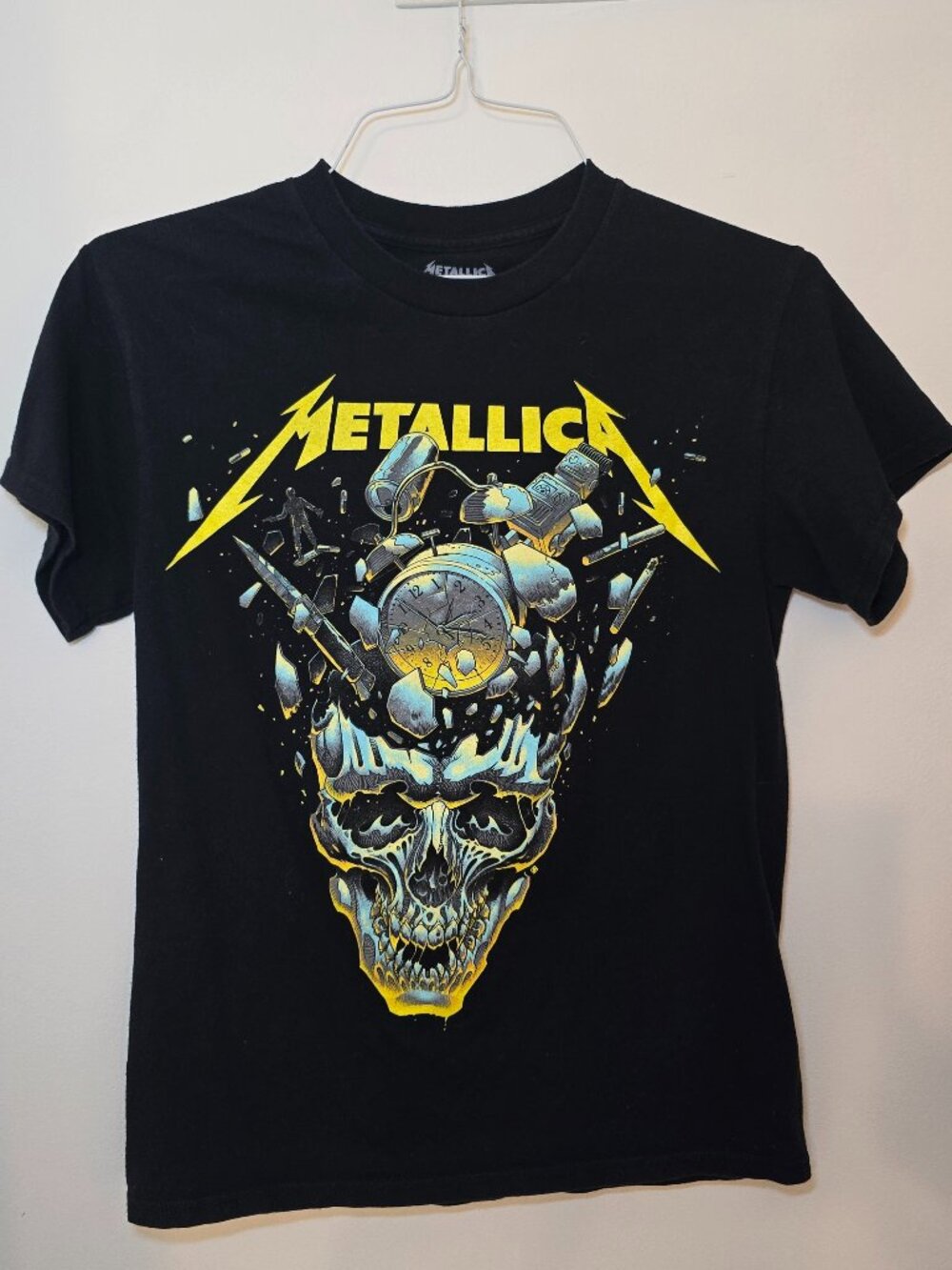 Metallica M72 World Tour 2023 2024 Concert T Shirt Mens Small International